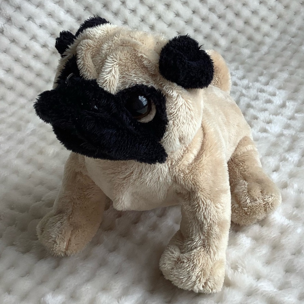 Ganz Webkinz Plush Pug Puppy Dog Stuffed Animal Toy No code - Picture 11 of 13